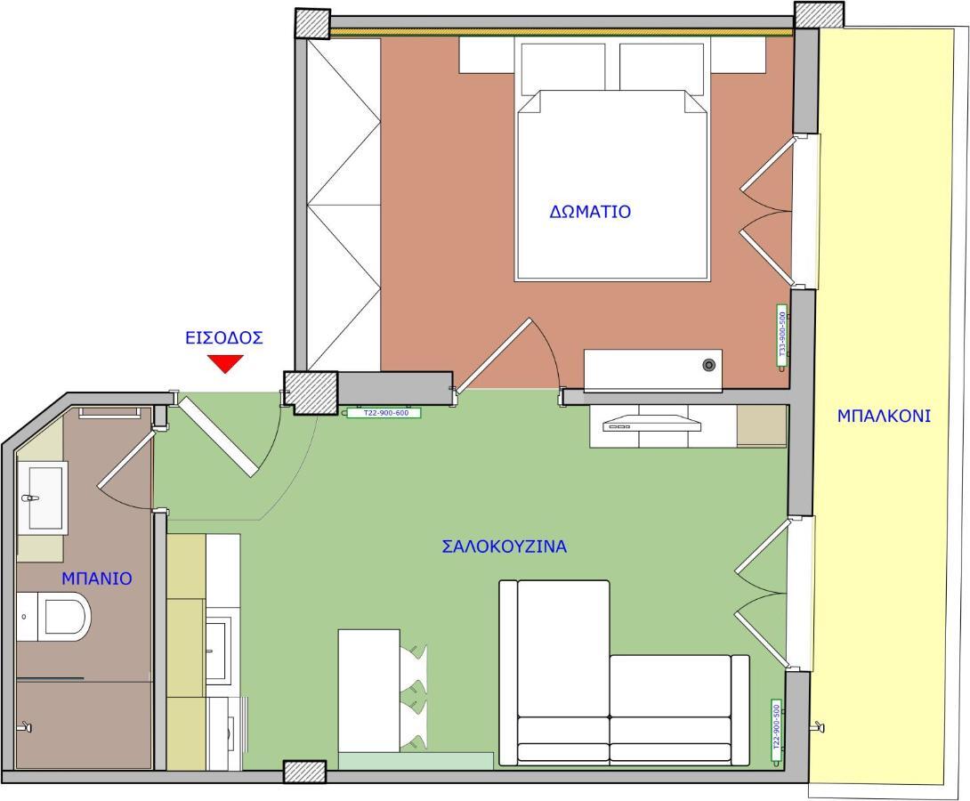 Beourguest#1 Bright Central Appartement Thessaloniki